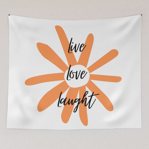 Item preview, Live, Love, Laught 1 designed and sold by Melanie  Poirier ⭐⭐⭐⭐⭐.