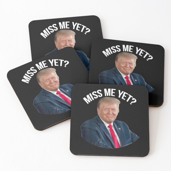 Item preview, President Donald Trump Miss Me Yet Funny Political 2024 T-Shirt designed and sold by Lukifo-Super.