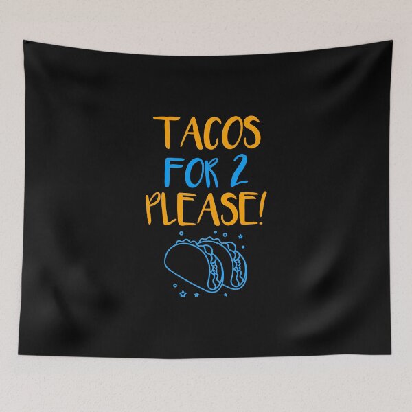 Item preview,  pregnancy, tacos for two please, baby shower, tacos for two, pregnancy reveal, funny pregnancy announcement designed and sold by helkav.