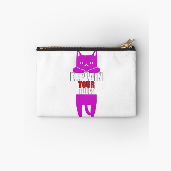 Item preview, Explain Your Rules - Funny Cat Hanging designed and sold by American-Proud.