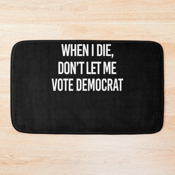 Item preview, When I Die Don't Let Me Vote Democrat T-Shirt designed and sold by Lukifo-Super.