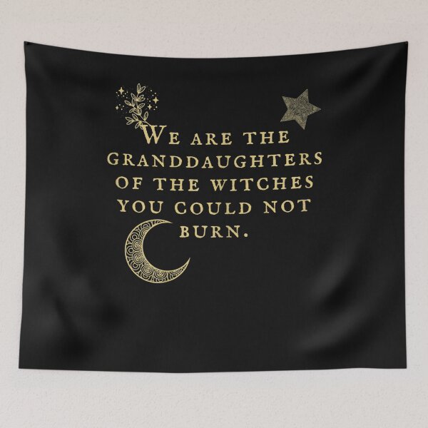 Item preview, Womens We Are The Granddaughters of the Witches You Could Not Burn T-Shirt designed and sold by Lukifo-Super.