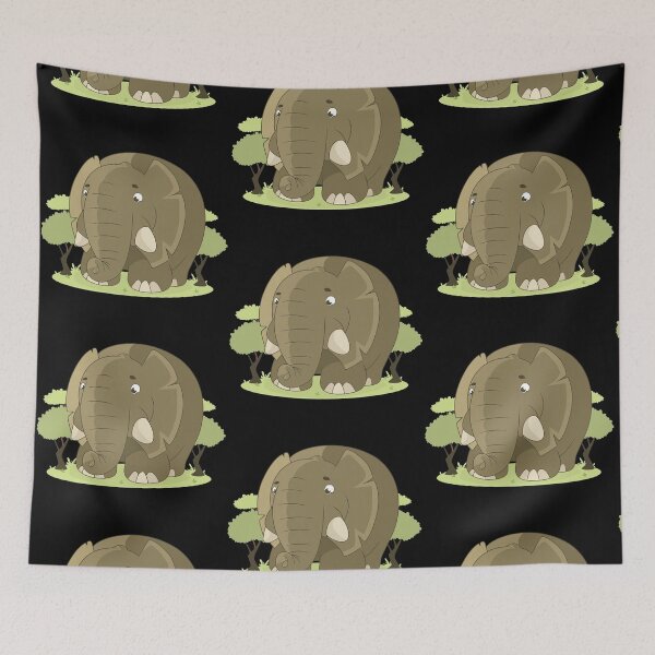 Item preview, The Cutest Elephant Ever designed and sold by BLAZE-ShopCool.