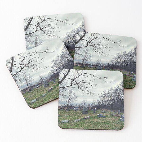 Item preview, Graveyard with Bare Trees Under an Overcast Sky designed and sold by Mothe3rd.