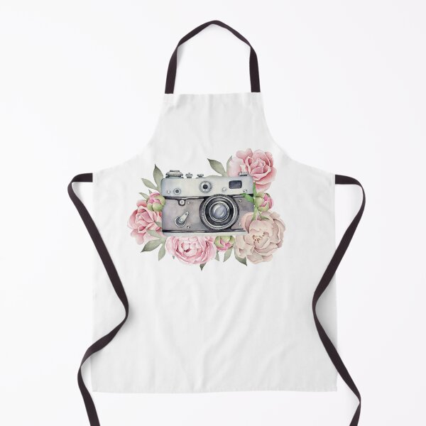 Item preview, Watercolor Camera with Flower  designed and sold by VerboShop.