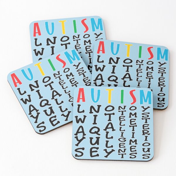 Item preview, Autism - Always Unique, Totally Intelligent, Sometimes Mysterious designed and sold by Rosinda.