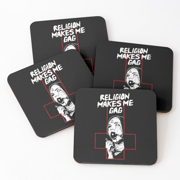 Item preview, Religion Makes Me Gag Shirt designed and sold by Lukifo-Super.