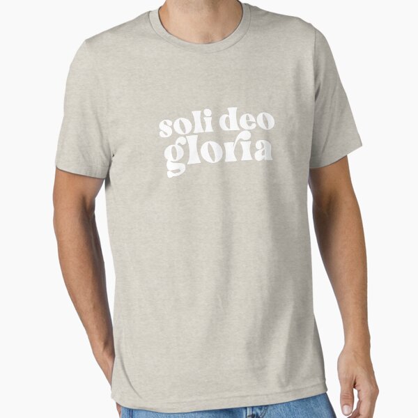 Vista previa del artículo con la obra «Soli Deo Gloria», diseñado y vendido por KatrinElise.