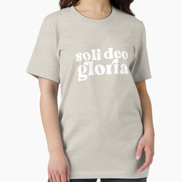 Vista previa del artículo con la obra «Soli Deo Gloria», diseñado y vendido por KatrinElise.