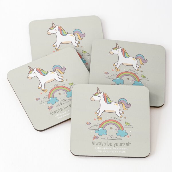 Item preview, Unicorn and qutoes designed and sold by della95.