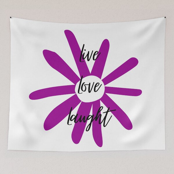 Item preview, Live, Love, Laught 7 designed and sold by Melanie  Poirier ⭐⭐⭐⭐⭐.