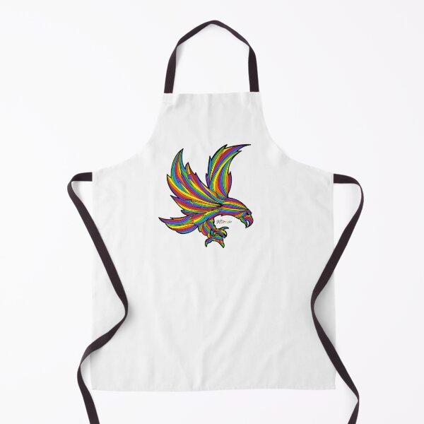 Item preview, Rainbow eagle, flying designed and sold by RikkyTeesPride.