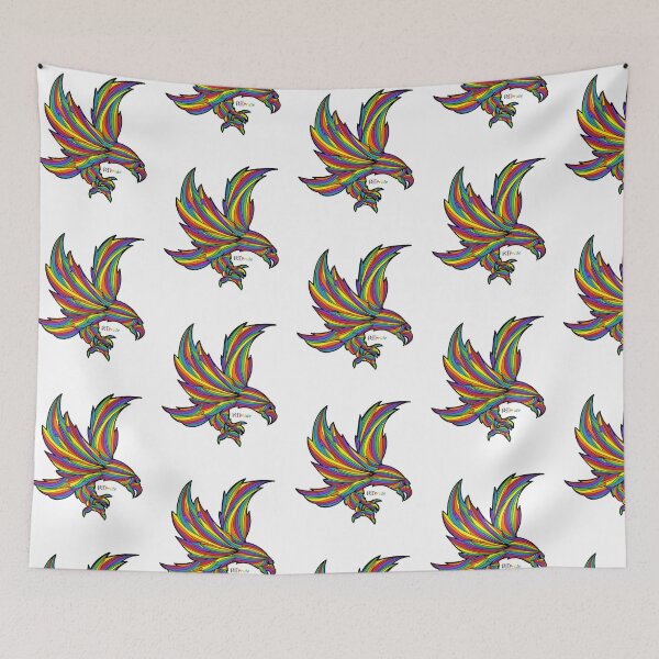 Item preview, Rainbow eagle, flying designed and sold by RikkyTeesPride.