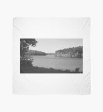 Black and White at the Lake Scarf