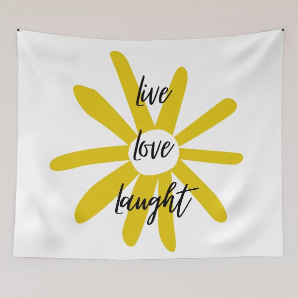 Item preview, Live, Love, Laught 8 designed and sold by Melanie  Poirier ⭐⭐⭐⭐⭐.