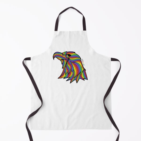 Item preview, Rainbow eagle head designed and sold by RikkyTeesPride.