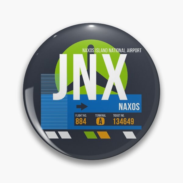 Item preview, Naxos, Greece (JMK) Airport Code Baggage Tag designed and sold by SLAG-Creative.