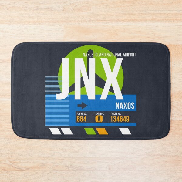 Item preview, Naxos, Greece (JMK) Airport Code Baggage Tag designed and sold by SLAG-Creative.