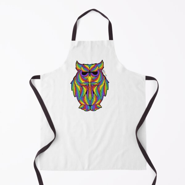 Item preview, Rainbow owl, full body designed and sold by RikkyTeesPride.