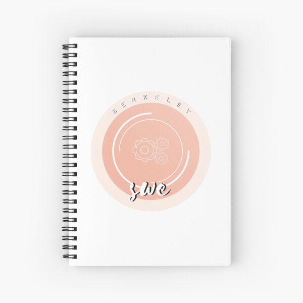 Berkeley SWE Sticker Spiral Notebook