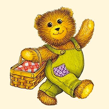 Corduroy bear Greeting Card for Sale by Vintage Prints