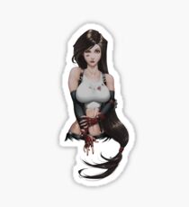 Tifa Lockhart - Not my blood Sticker