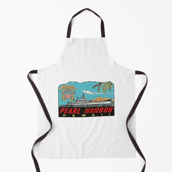 Item preview, Pearl Harbor Hawaii Vintage Travel Decal designed and sold by hilda74.