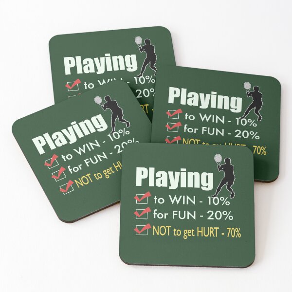 Item preview, Tennis Lovers Senior Players Funny designed and sold by Life Is Beautiful.