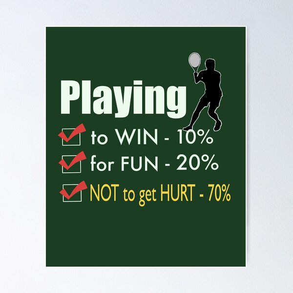 Item preview, Tennis Lovers Senior Players Funny designed and sold by Life Is Beautiful.