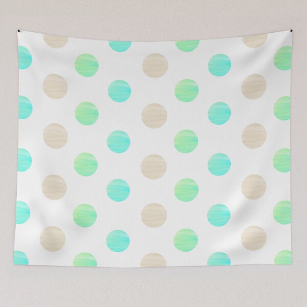 Item preview, Beachy Vibes Polka Dots Sticker Pack designed and sold by Designs By YL.