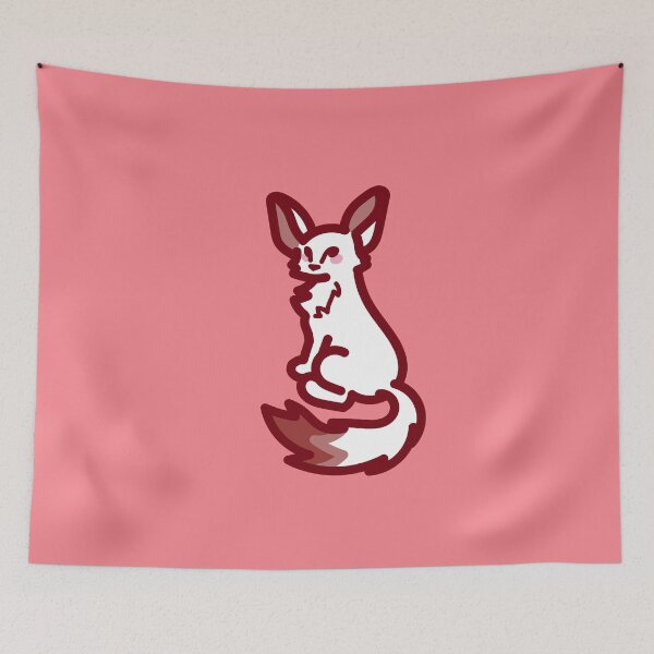 Item preview, Amigos de Figer - Pure the fennec - coral rosa claro designed and sold by TokiPY.