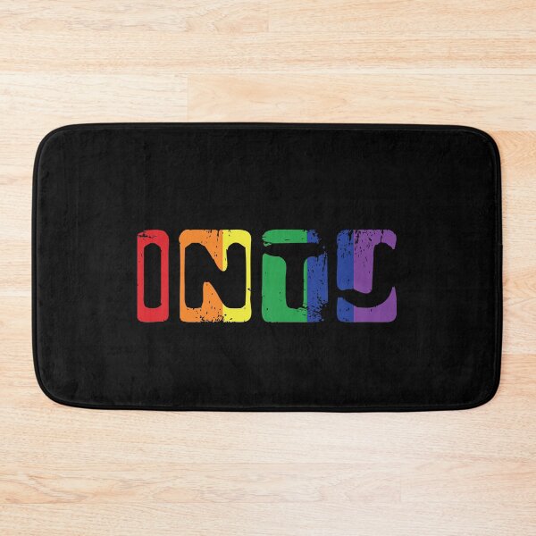 Item preview, INTJ Myer Briggs Type on a Rainbow Pride Background designed and sold by TheMurphyGirl.