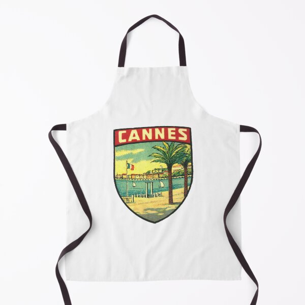 Item preview, Cannes France Vintage Travel Decal designed and sold by hilda74.