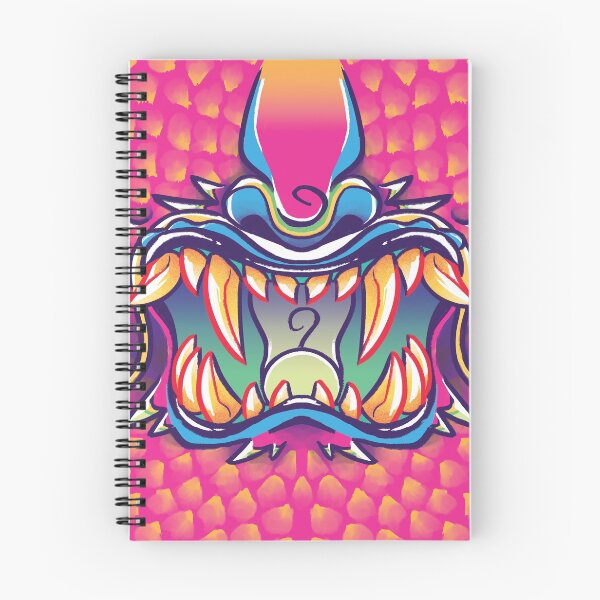 Item preview, The Dragon's Grin - Tropical Pink designed and sold by artskls.