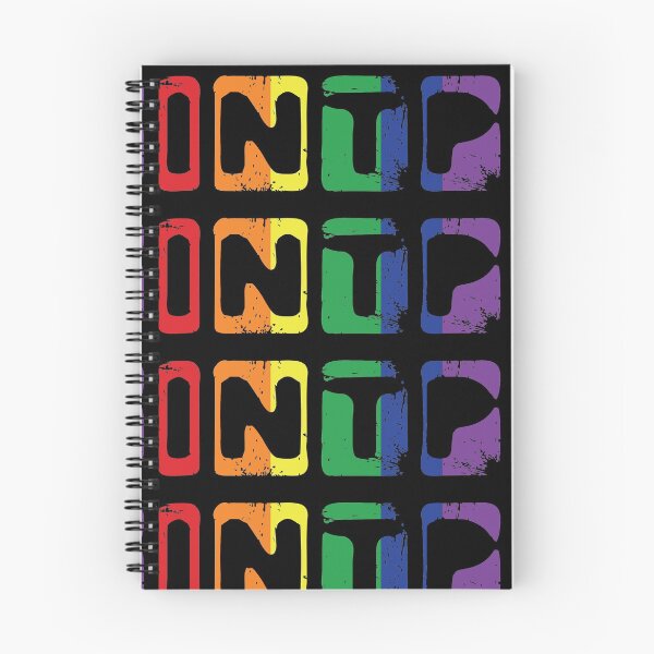 Item preview, INTP Personality Type on a Rainbow Pride Background designed and sold by TheMurphyGirl.