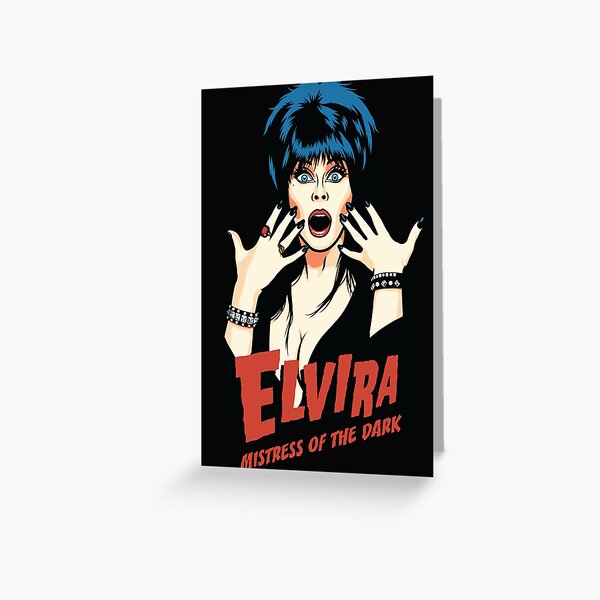 Elvira Greeting Cards | Redbubble