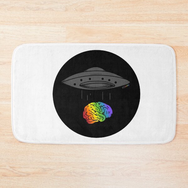 Item preview, Rainbow brain, alien abduction designed and sold by RikkyTeesPride.