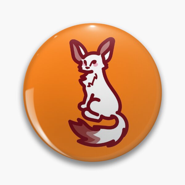 Item preview, Figer's friends - Pure the fennec - amber orange designed and sold by TokiPY.