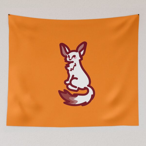 Item preview, Figer's friends - Pure the fennec - amber orange designed and sold by TokiPY.
