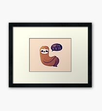Nap Time, All The Time Framed Print