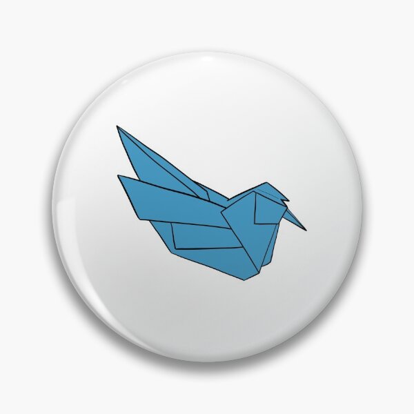 Item preview, Blue Origami Bird designed and sold by Rocket-To-Pluto.