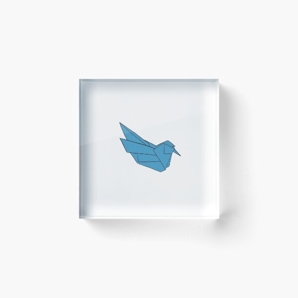 Item preview, Blue Origami Bird designed and sold by Rocket-To-Pluto.