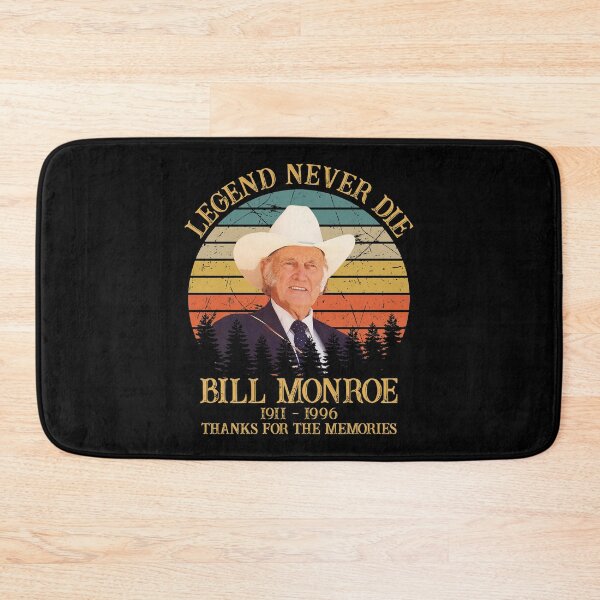 Item preview, Legend Never Die Bill Monroe Retro Thanks For The Memories designed and sold by NeilGraye.