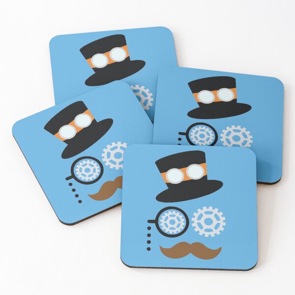 Item preview, Steampunk Moustache Man  designed and sold by Mantiraptor.