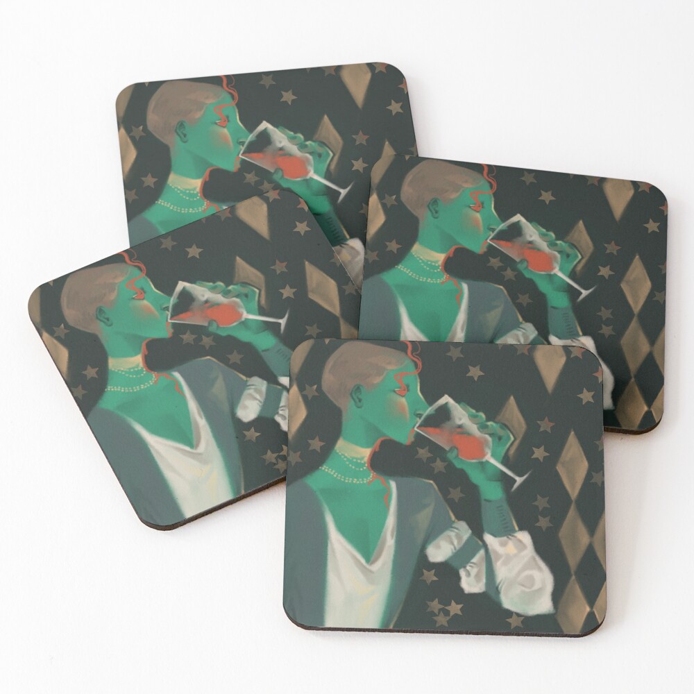 Item preview, Coasters (Set of 4) designed and sold by meilybox.
