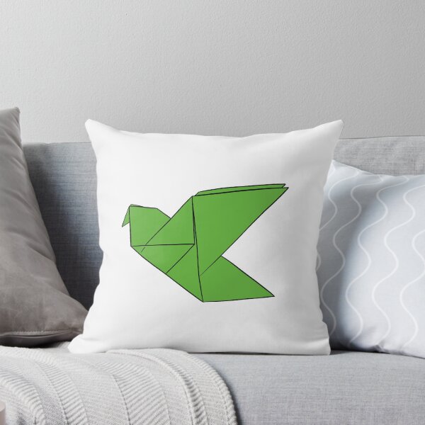 Item preview, Green Origami Bird in Flight designed and sold by Rocket-To-Pluto.