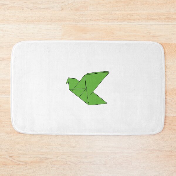 Item preview, Green Origami Bird in Flight designed and sold by Rocket-To-Pluto.