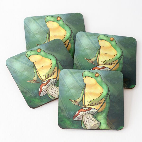 Item preview, Little Drummer Frog - Original Artwork designed and sold by Ghoul.Inkz.