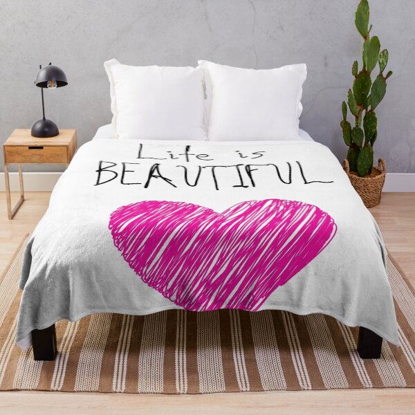 Item preview, Life is beautiful designed and sold by Melanie Poirier ⭐⭐⭐⭐⭐.