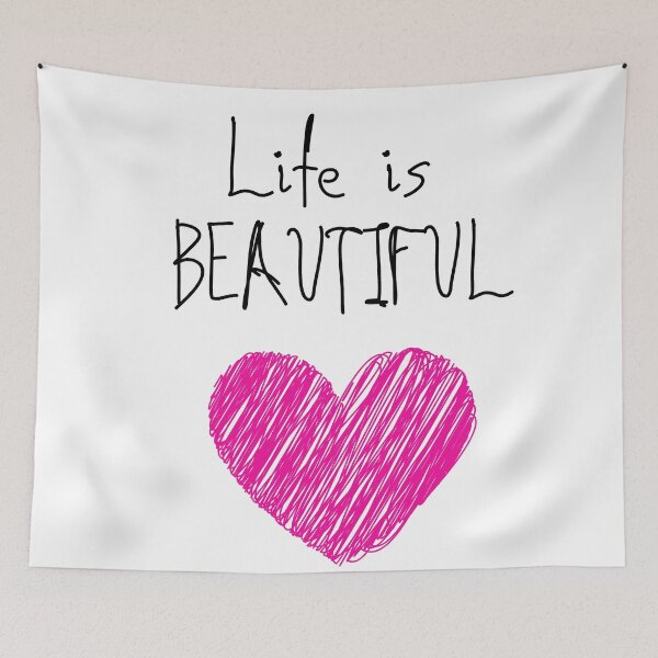 Item preview, Life is beautiful designed and sold by Melanie  Poirier ⭐⭐⭐⭐⭐.